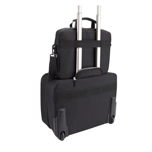PROFESSIONAL LAPTOP & TABLET BAG, BLACK CASE LOGIC ADVANTAGE BAG FOR UP TO 14" - Picture 9 of 10